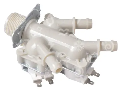 ventil elektromagnetický 3-cestný, 180°, LG
